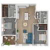 Floor plan: B3 