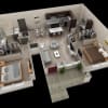 Floor plan: 2 BR Grand Courtyard