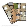 Floor plan: B2