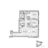 Floor plan: North 2x2 A