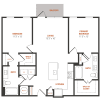 Floor plan: B2