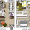 Floor plan: Magnolia Townhome