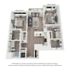 Floor plan: B1-A