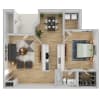 Floor plan: A4 | Renovated