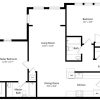 Floor plan: Two Bedroom A