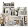 Floor plan: Two Bedroom (aff)