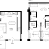 Floor plan: 2 Bed/2 Bath L/W-03