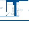 Floor plan: 2 Bedroom, 2 Bath, Terrace - PH211