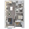 Floor plan: AM10-709-743SF