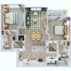 Floor plan: 2A