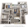 Floor plan: C4