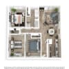 Floor plan: 3x1 Premium