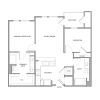 Floor plan: Residence 13 A1