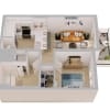 Floor plan: The Palm JR WF2