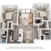 Floor plan: B2B  The Palm