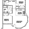 Floor plan: Phase 1 Unit 7B (The Swann)
