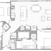 Floor plan: 2 Bed/2 Bath-B6