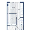 Floor plan: 1 Bed/1 Bath Junior-HJR1B