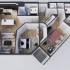 Floor plan: 2 Bedroom C3