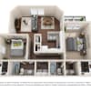 Floor plan: B2