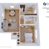 Floor plan: One Bedroom