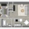 Floor plan: Willow Park Apartments
