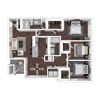 Floor plan: Parton - Renovated