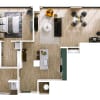 Floor plan: A8 - Penthouse