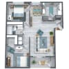 Floor plan: B1 RWD