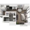 Floor plan: E1A
