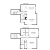 Floor plan: Large Double Townhome