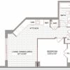 Floor plan: 1x1
