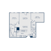 Floor plan: B1B