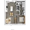Floor plan: 1X1