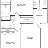 Floor plan: 2x2