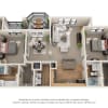 Floor plan: Deerwood - B1