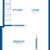 Floor plan: 1 Bedroom, 1 Bath, Terrace