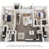 Floor plan: The Eisenberg with Garage