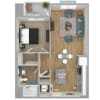 Floor plan: BldgA-A6