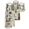 Floor plan: B1C