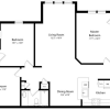 Floor plan: Three Bedroom A