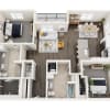 Floor plan: B2A