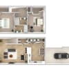 Floor plan: Summit (Townhome)