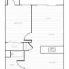 Floor plan: One Bedroom