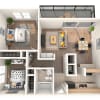 Floor plan: Two Bedroom