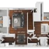 Floor plan: B3 RR Townhouse
