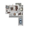 Floor plan: The Pont Du Guard | B1