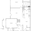 Floor plan: Breckenridge with Bay (1096 SF)