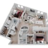 Floor plan: 2x2B7