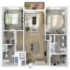Floor plan: B2